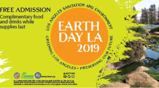 Earth Day LA flyer
