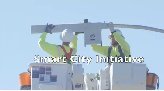 smart City initiative street lighting