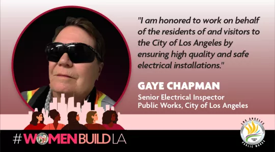 Women Build LA, image of Gaye Chapman