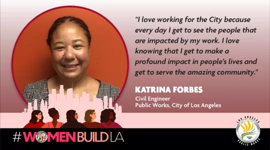 Women Build LA, image of Katrina Forbes