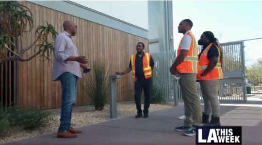 The City of Los Angeles Department of Public Works recently hosted Engineering Day, where students from Historically Black Colleges and Universities (HBCUs) visited City facilities and learned more about the work City Engineers have done to empower their community.