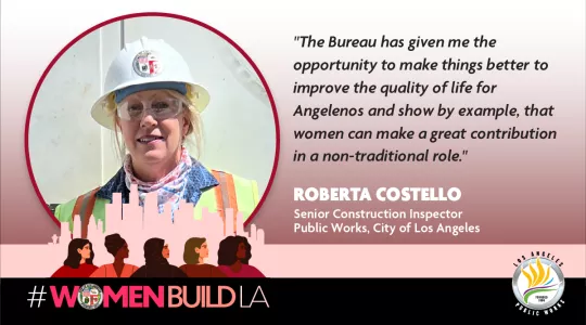 Women Build LA, image of Roberta Costello