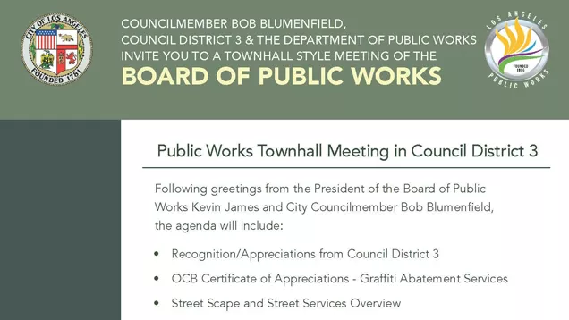 Public Works Townhall Meeting