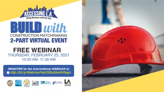 BuildWith Event on February 25 at 10 a.m. Construction industry