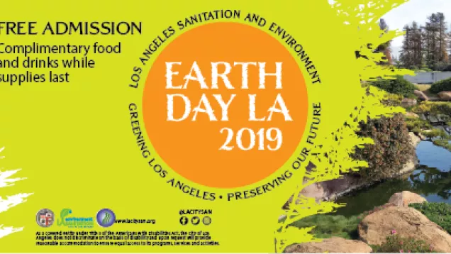 Earth Day LA flyer
