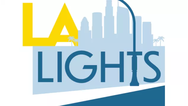 new LA Lights Bureau of street lighting logo
