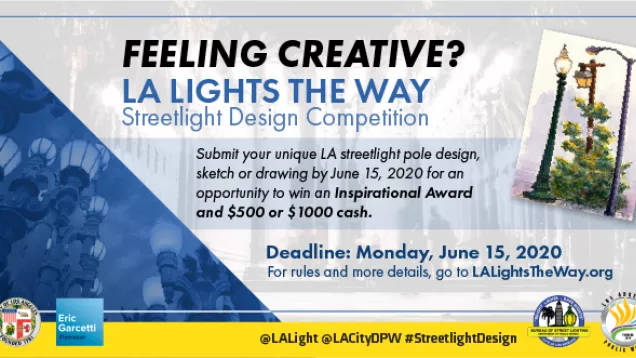 street lights, contest, bureau of street lighting, los angeles