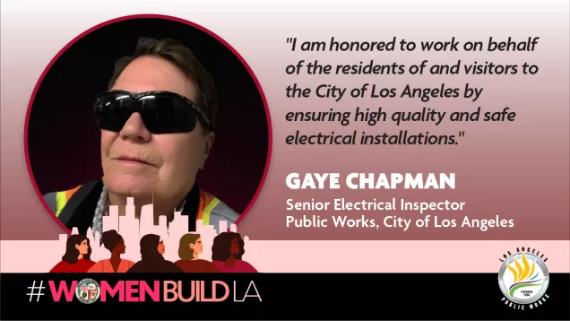 Women Build LA, image of Gaye Chapman
